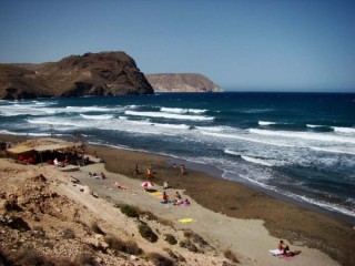 Photo du Cabo de Gata et plages environnantes... Photo du Cabo de Gata et plages environnantes...