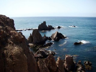 Photo du Cabo de Gata et plages environnantes... Photo du Cabo de Gata et plages environnantes...