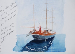 Dans le port de Bodrum
