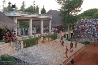 Démonstration de jeu de balle