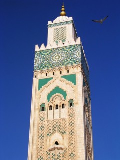 Détail du minaret Détail du minaret