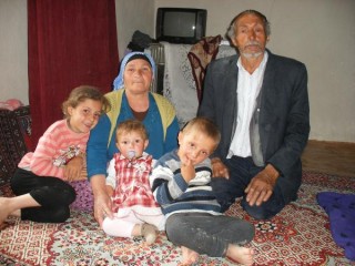 Famille avec qui j'ai partage un repas