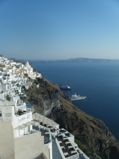 Fira à santorin
