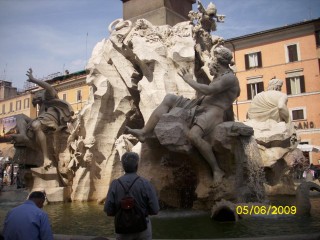 Fontaine des quatre fleuves
