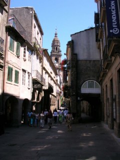 La vieille ville de Saint-Jacques-de-Compostelle La vieille ville de Saint-Jacques-de-Compostelle