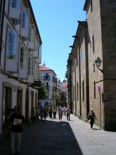 La vieille ville de Saint-Jacques-de-Compostelle La vieille ville de Saint-Jacques-de-Compostelle