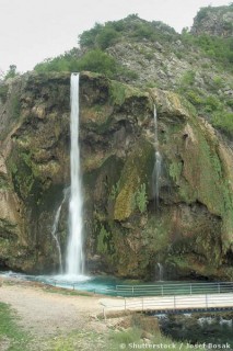Grande cascade à Krka