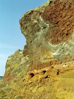 Gros plan sur falaise Gros plan sur falaise