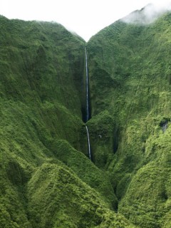 Honokahau, la plus grande cascade Honokahau, la plus grande cascade