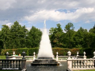 Jeux d'eau à Peterhof