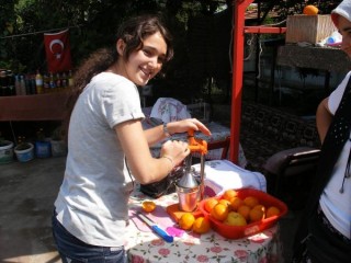 Jus d'orange bien frais