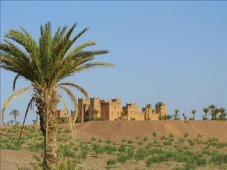 Kasbah dans la vallée de Dades