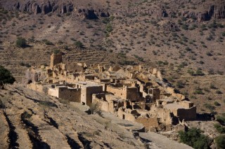 Ksar abandonné dans l'Atlas