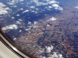 L'Espagne vue d'avion
