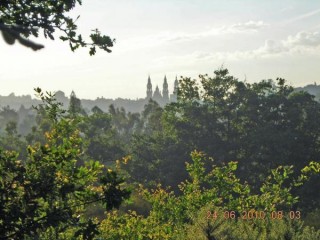 La Cathédrale dans le petit matin ...