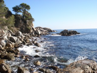 La Costa Brava vers Palamos