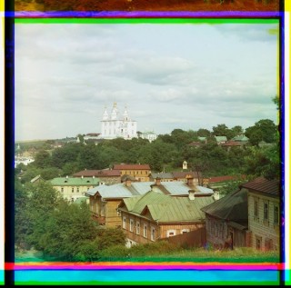 La cathédrale de l’Assomption de Smolensk, vue...