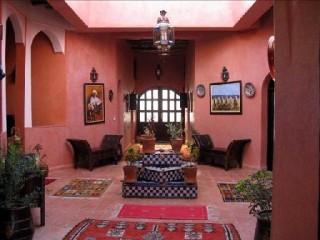 Intérieur de la Kasbah Igouda