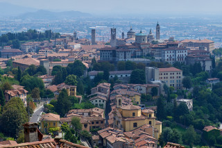 La cité fortifiée de Bergame (Italie)