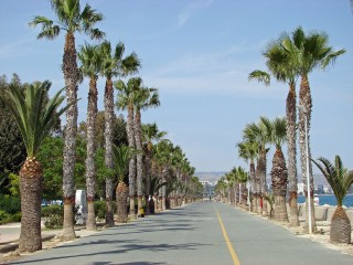 La front de mer à Limassol