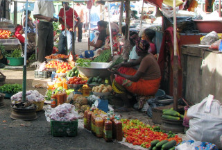 La marché de Mamoudzou