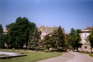 La place Széchenyi