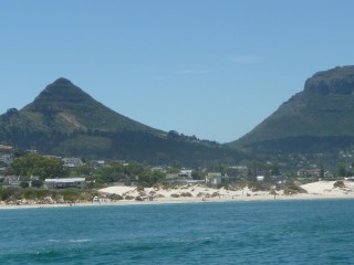 La plage de Hout Bay