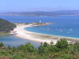 La plage de Rodas La plage de Rodas