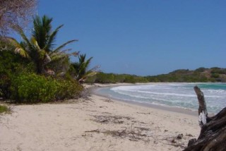 La plage déserte