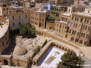 L'ancien hammam ou bain turc de Bakou