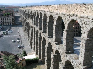L'aqueduc de Ségovie