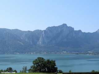 Le Mondsee ou lac de la Lune en Haute-Autriche