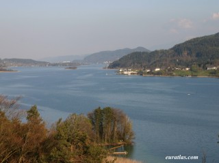 Le Wörthersee, partie orientale