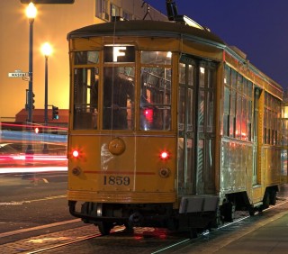 Le cable-car sur Fisherman's Wharf