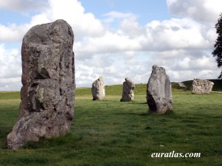 Le cromlech d'Avebury