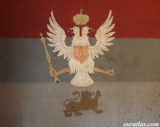 Le drapeau du Monténégro