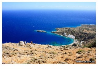 Le magnifique village de Loutro, aprés 1h de...