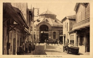 Le marché Kermel et la rue Dagorne