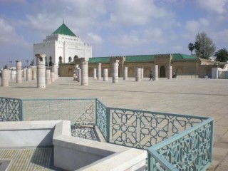 Le mausolée Mohamed V