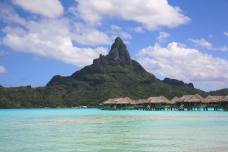 Le mont Otemanu sur l'île de Bora Bora