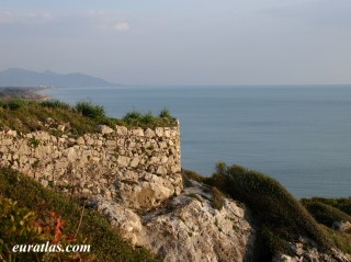 Le mont d'Argent à l'embouchure du Garigliano Le mont d'Argent à l'embouchure du Garigliano