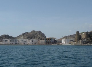 Le palais du Sultan, accès depuis la mer