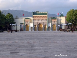Le palais royal de Fès