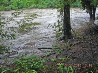 Le rio Nalón en colère.