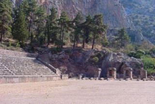 Le stade de Delphes