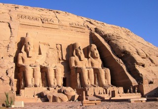 Le temple d'Abou Simbel
