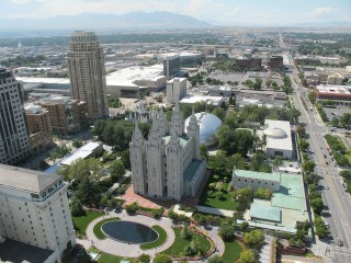 La place du temple (Temple Square)
