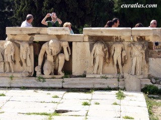 Le théâtre de Dionysos, Athènes