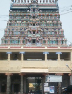 L'entrée du temple de Chidambaram