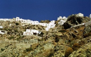 Les falaises de Chora